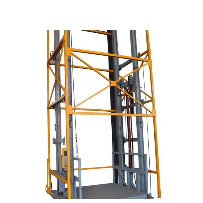 SAGAFIRST 1000kg Hydraulic Cargo Lift Platform with 3.5m Lifting Height Customizable Load Capacity Dimensions 12-Month Warranty — image 3
