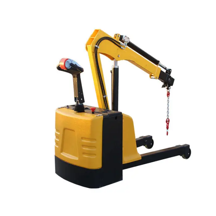 Mini Electric Winch 12000lbs Crane Lift Hydraulic Hoist Mini Jib Crane Used for Pick up Truck — image 3