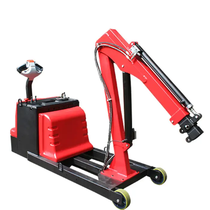 Mini Electric Winch 12000lbs Crane Lift Hydraulic Hoist Mini Jib Crane Used for Pick up Truck — image 5