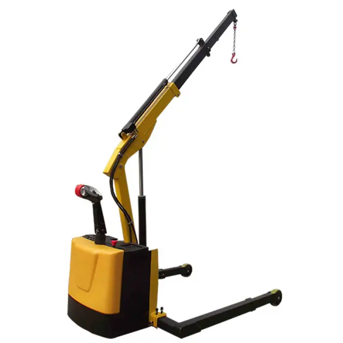 Mini Electric Winch 12000lbs Crane Lift Hydraulic Hoist Mini Jib Crane Used for Pick up Truck — image 6