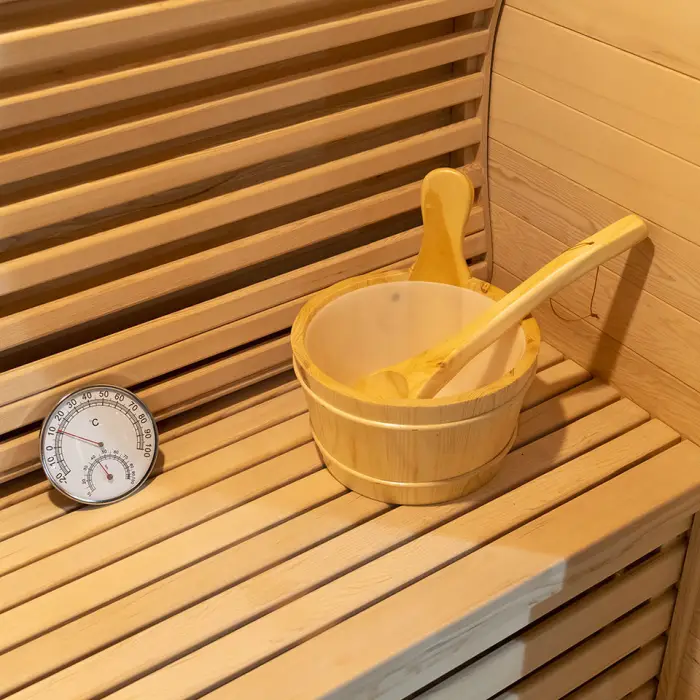 New Arrival 3 Person Traditional Steam Sauna Room — image 5