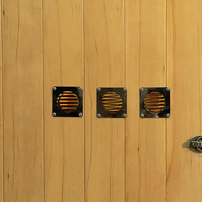 Indoor Finland Solid Wood Traditional Steam Sauna Room — image 6