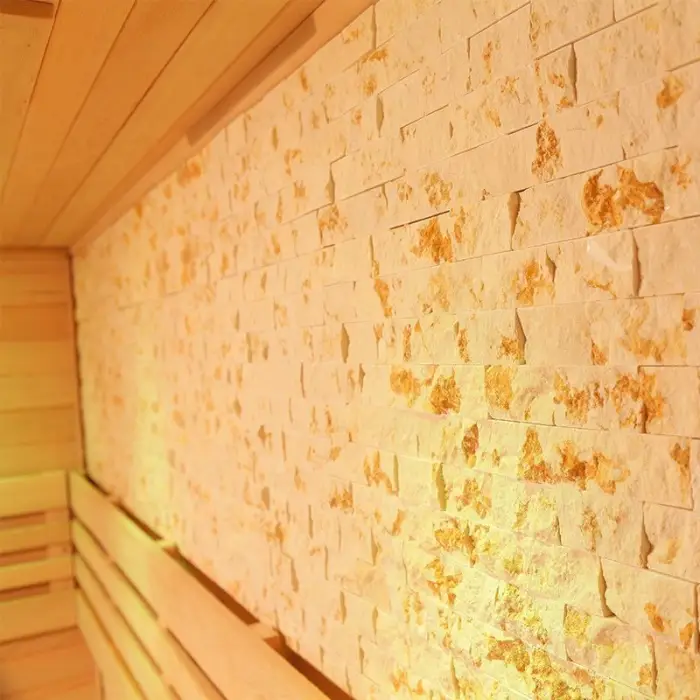 Smartmak Finnish Luxury Big 4 - 6 Person Solid Wood Wet Dry Steam Sauna Room — image 6