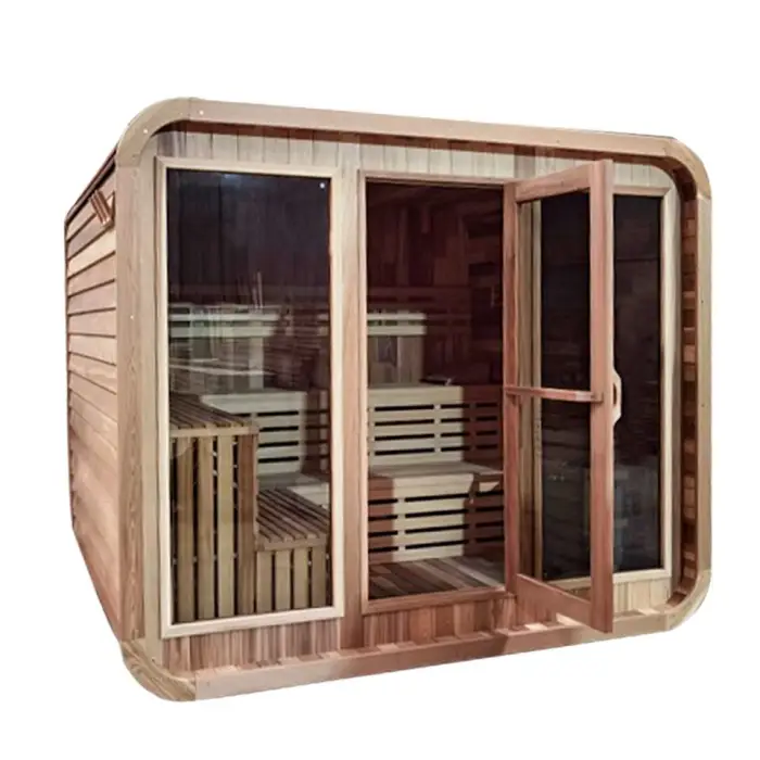 Sauna Wood Cube Square Sauna — image 5