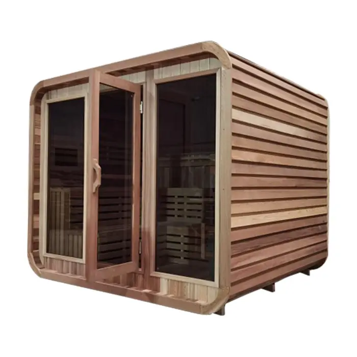 Sauna Wood Cube Square Sauna — image 6