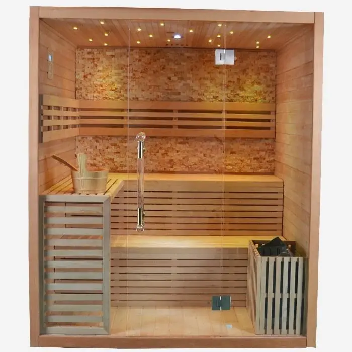 Wholesale Finland Traditional Steam Sauna Rooms for Sale — image 3
