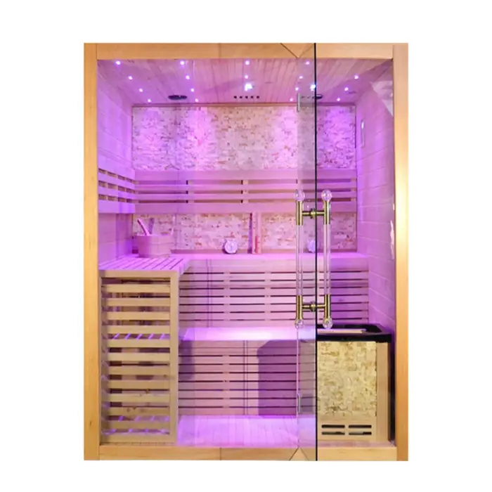 Wholesale Finland Traditional Steam Sauna Rooms for Sale — image 6