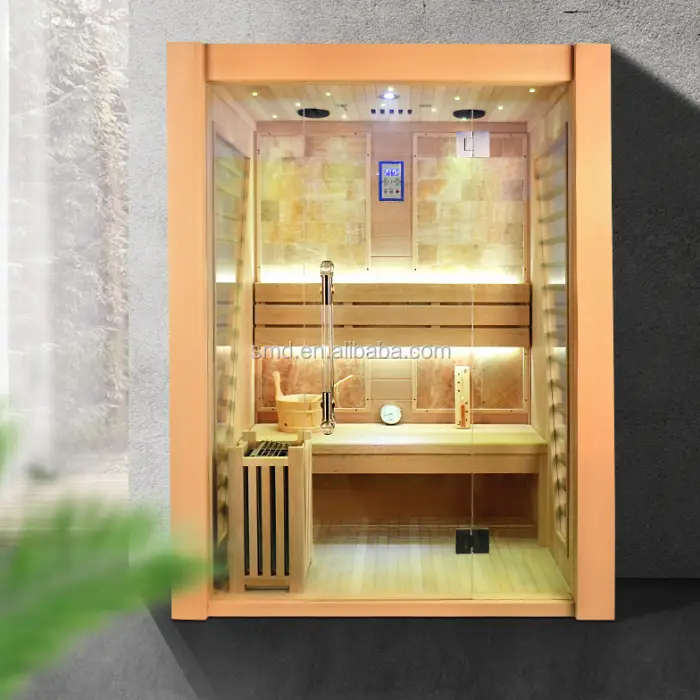 Traditional 2 Person Steam Sauna Room — image 3