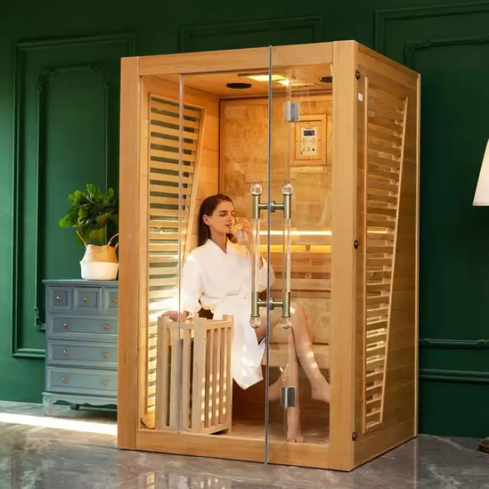Traditional 2 Person Steam Sauna Room — image 6