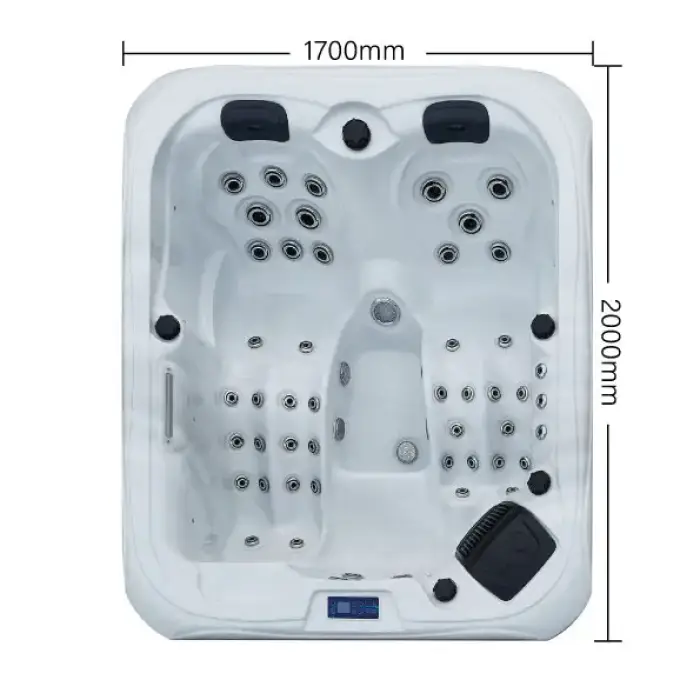 New Design 8891B Hot Tub Swim Pool Jets Massage for 3 Person Outdoor Hot Tub — image 5