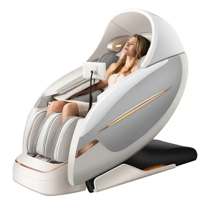 Ready to Ship Massage Products Full Body 3D/4D zero Gravity Massage Chair — image 3
