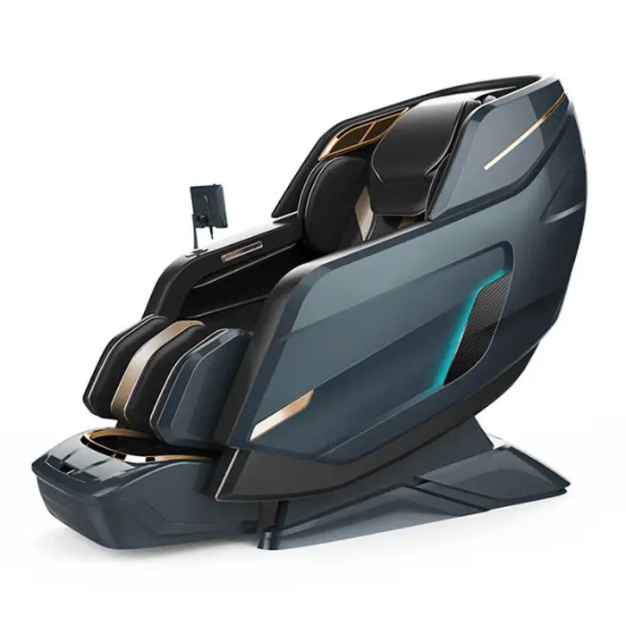 Wholesale Sl Track 4D Full Body Electric Zero Gravity Massage Chair With Roller Chair Heat and Message Recliner Airbags — image 3
