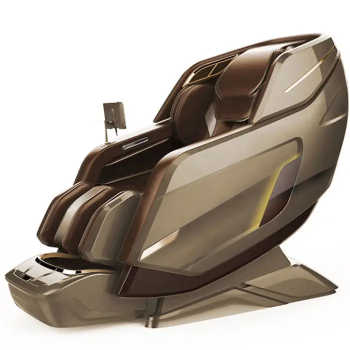 Wholesale Sl Track 4D Full Body Electric Zero Gravity Massage Chair With Roller Chair Heat and Message Recliner Airbags — image 4