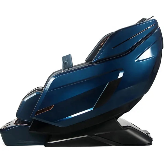Wholesale Sl Track 4D Full Body Electric Zero Gravity Massage Chair With Roller Chair Heat and Message Recliner Airbags — image 5