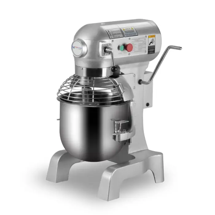 1.1kw Stainless Steel Electric 20L Liter Stand Food Kitchen Machine Powder Cake Mixer B20 Industrial Food Mixers Dough Mixer — image 5