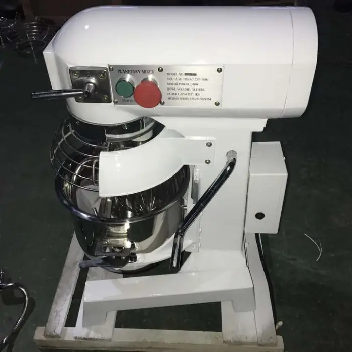 China Factory Supplier's 1000W Industrial Food Mixer 20L Mixing Bowl Electric Power Source Automatic 20 Liter Food Mixer — image 6