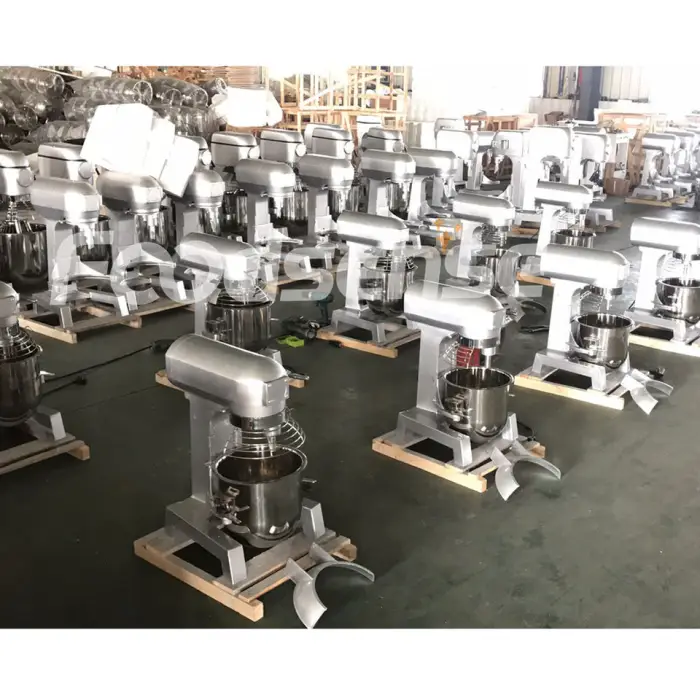China Factory Supplier's 1000W Industrial Food Mixer 20L Mixing Bowl Electric Power Source Automatic 20 Liter Food Mixer — image 7