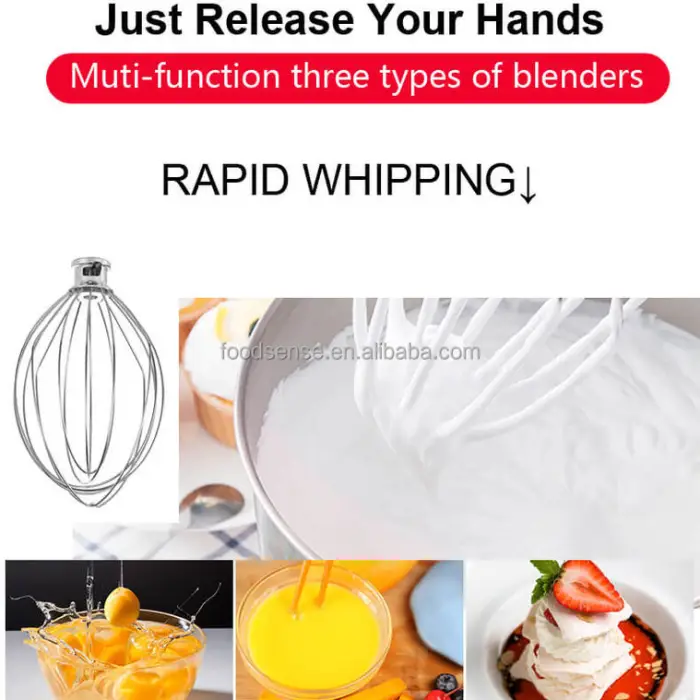 CE Certification Manufactory Supply Stainless Steel Stand Bakery Cake Food Mixer Machine — image 6