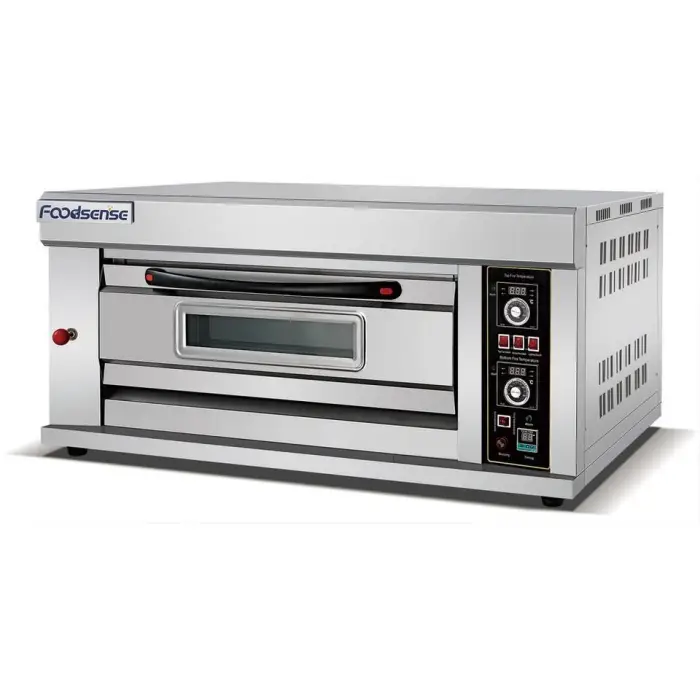 2022 Hot Sale Commercial Bakery Equipment Gas Deck Oven 1 Deck 2 Tray Baking Small Baking Equipment Oven Gas Oven Prices — image 6