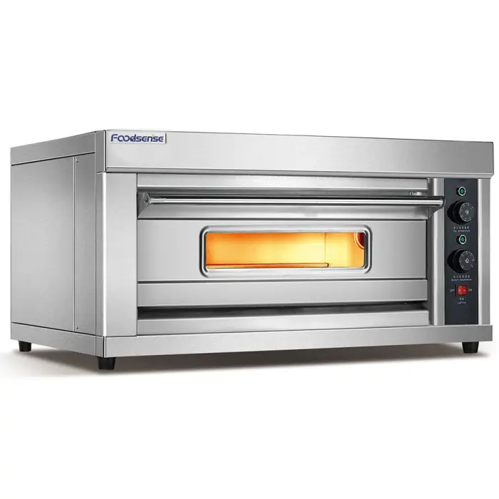 2022 Commercial Tray Gas Pizza Oven Hot Sale 2-Layer Deck for Bakery Made with Nut and Soybean Raw Materials — image 7