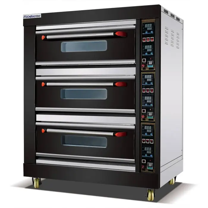 Best Price Commercial Bakery Standing 3 Deck Oven for Baking — image 7
