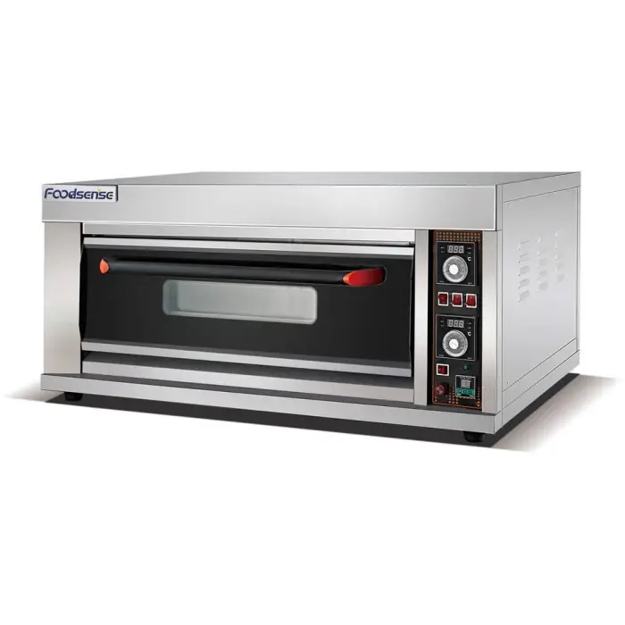 China Industrial Commercial Appliances Kitchen Equipment Pizza Baking Cooking Pizza 3 Deck Gas Bakery Oven — image 5