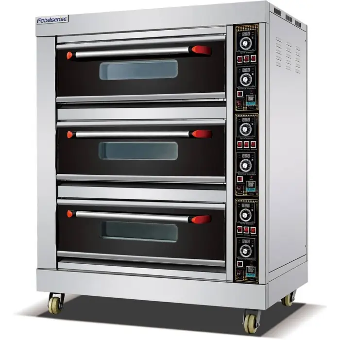 Best Price Industiral Commerical Bakey Standing Single Deck Tray Gas and Electric Oven for Sale — image 4