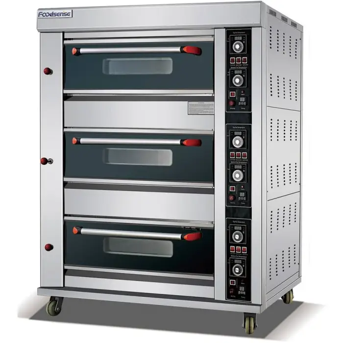Best Price Industiral Commerical Bakey Standing Single Deck Tray Gas and Electric Oven for Sale — image 7