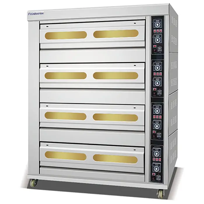 Hot Sale 2025 Bakery Equipment Commercial Pizza Gas Electric 1 Layer Deck Baking Oven — image 7