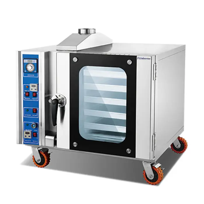 China Commercial Industrial Electric Pretty Stainless Steel Bakery Lpg Gas Powered Pastry Convection Oven — image 6