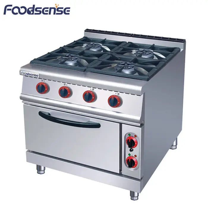Stainless Steel Flat Grooved Gas Griddle Equipments,Commercial Gas Griddle,Gas Griddle With Cabinet — image 3
