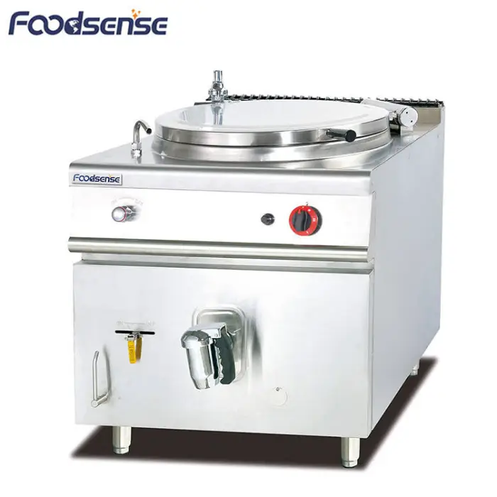 12 Month Warranty Stainless Steel 240V Commercial Gas Pasta Cooker with Cabinet — image 2