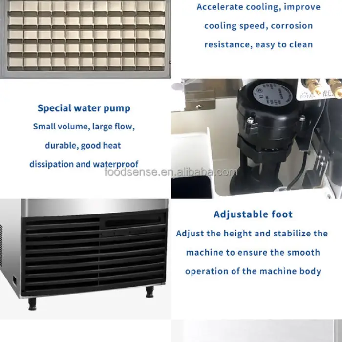 15KG Commercial Block Ice Machine Clear Cube Ice Making Machine Ice Cube Maker — image 7