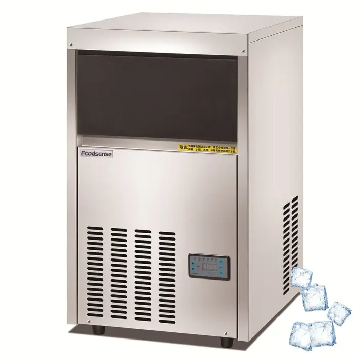 Commercial SK-210P 95kg 100kg Ice Cube Maker Electric Ice Maker Machine for Bottled Water — image 4