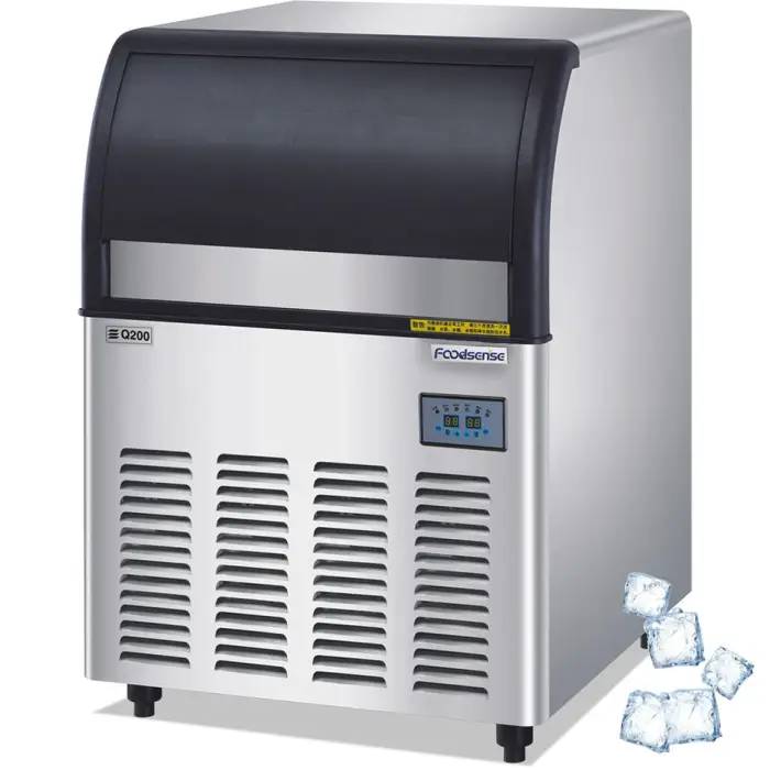 Commercial SK-210P 95kg 100kg Ice Cube Maker Electric Ice Maker Machine for Bottled Water — image 6