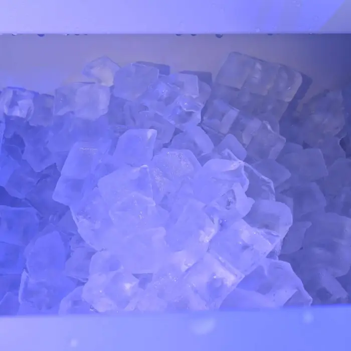 Commercial Stainless Steel Ice Maker Cube Portable Snow Flake Ice Making Machine 20KG/24H Ice Maker — image 3