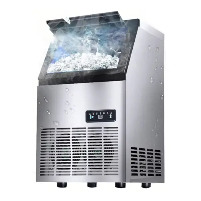 High Quality Ice Cube Making Machine Price 40 kg Capacity Ice Cube All-in-one Type Ice Maker — image 3