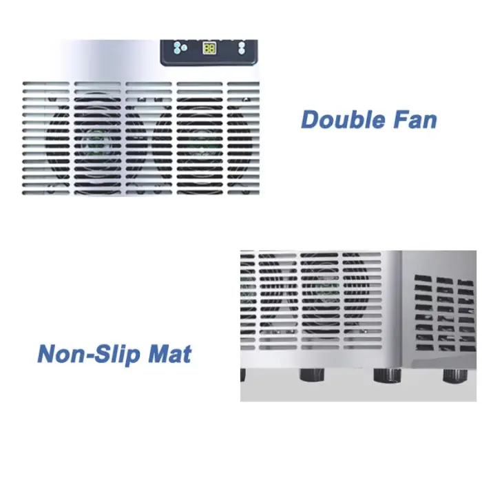 High Quality Ice Cube Making Machine Price 40 kg Capacity Ice Cube All-in-one Type Ice Maker — image 4