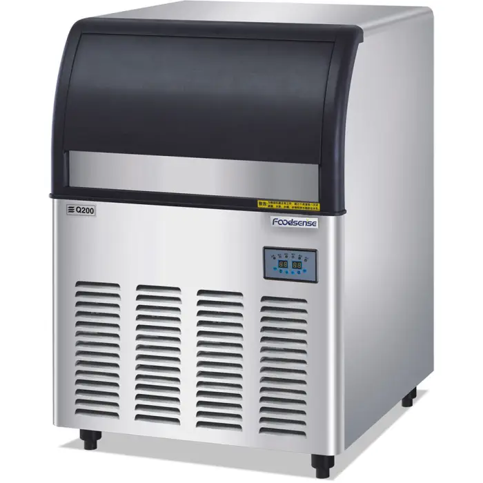 Commercial 40kg Ice Maker Machine Industrial Compressor Bar Clear Ice Cube Machine Maker — image 3