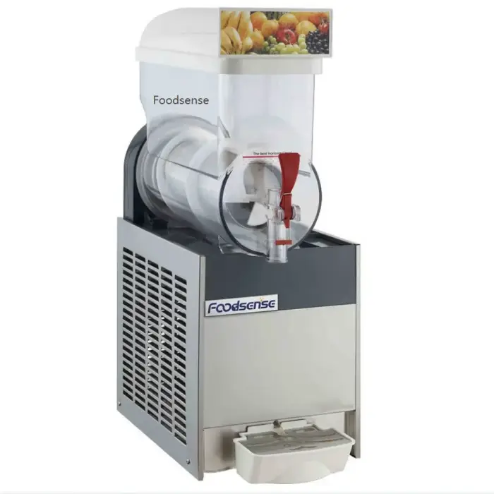 Manufactory Supply CE Certification 220V SS304 Body Commercial Slush Machine / Slushie Machine /Smoothie Machine — image 4