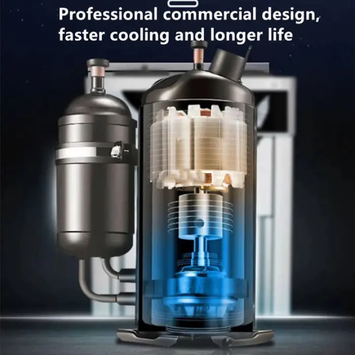 Factory Price Three Head Ice Cream Making Machine Italian Yogurt Commercial Soft Serve Vending Ice Cream Maker Machine — image 3
