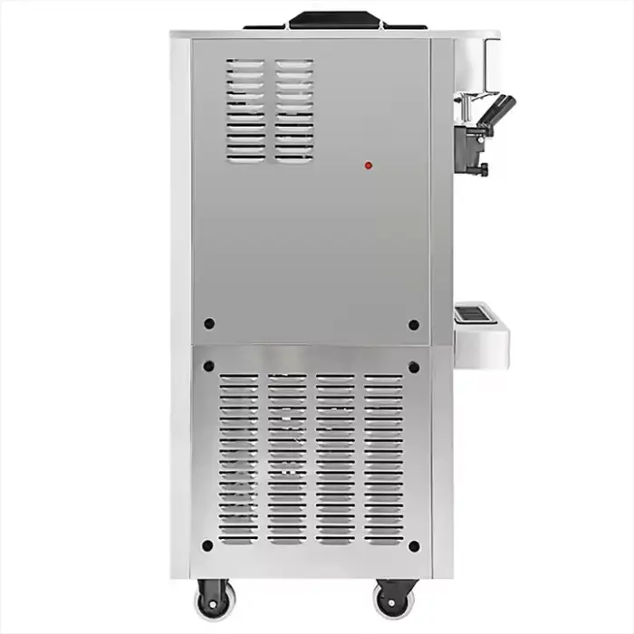 Commercial Industrial Good Quality Shaved Stainless Steel Big Capacity Hard Ice Cream Machine — image 2