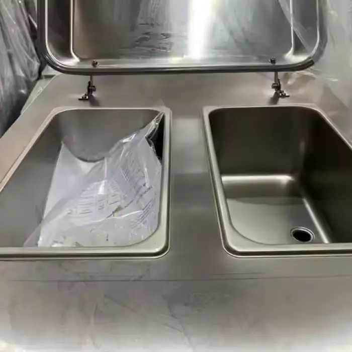 Commercial Industrial Good Quality Shaved Stainless Steel Big Capacity Hard Ice Cream Machine — image 3