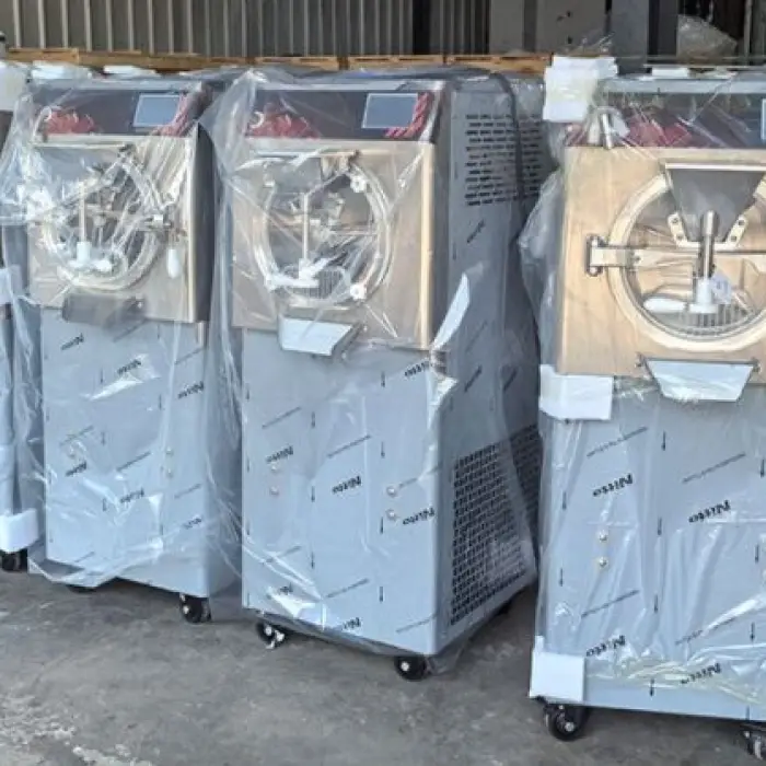 Commercial Industrial Good Quality Shaved Stainless Steel Big Capacity Hard Ice Cream Machine — image 5