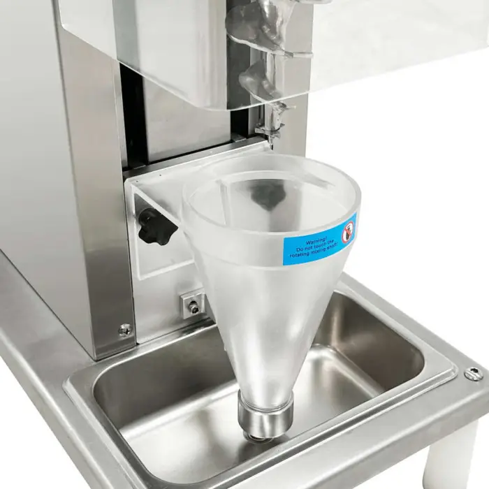 Automatic Swirl Mixing Fruit Frozen Yogurt Ice Cream Gelato Blending Mixer Machine New Zealand Real Fruit Ice Cream Machine — image 5