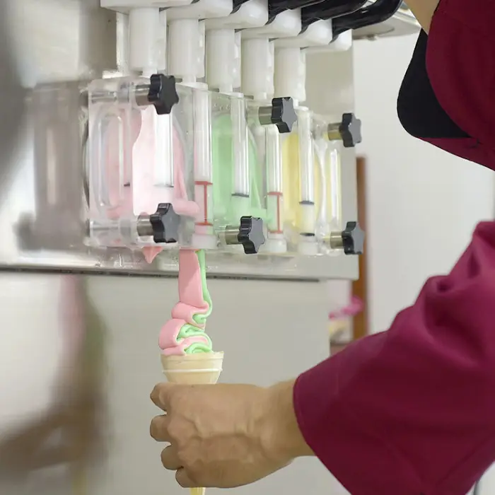 Factory Wholesale Commercial 7 Flavors High Efficiency Gelato Soft Serve Ice Cream Machine — image 5