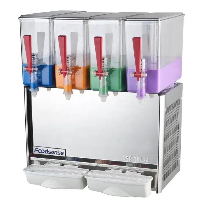 Beverage 3 tank Juice Dispenser Machine/Hotel Juice Dispenser/juice Dispenser for Sale — image 5