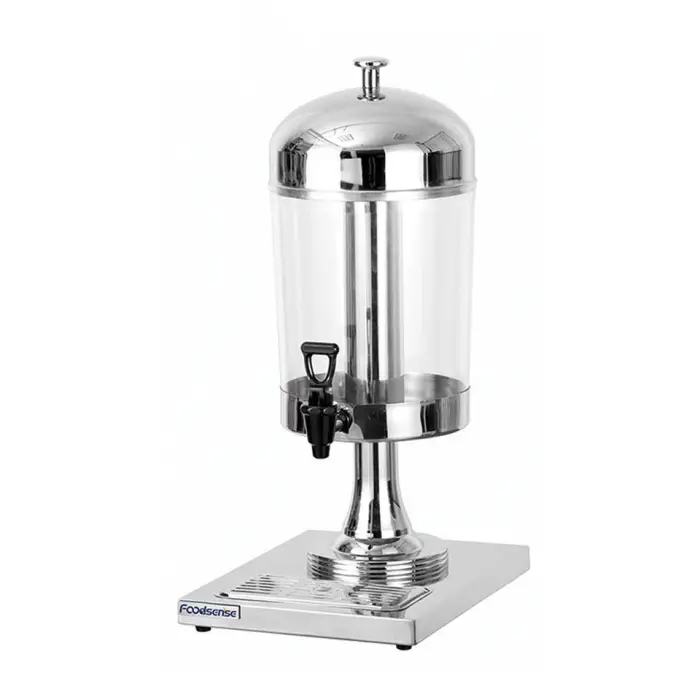 China Professional 12 Months Warranty Stainless Steel 2*8L Cooler Fruit Juice Dispenser — image 5