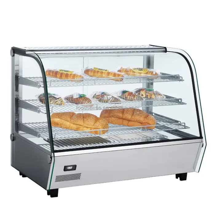 Manufactory Supply 3 Layers Cake Display Cabinet,Commercial Cake Display showcase Refrigerator — image 3
