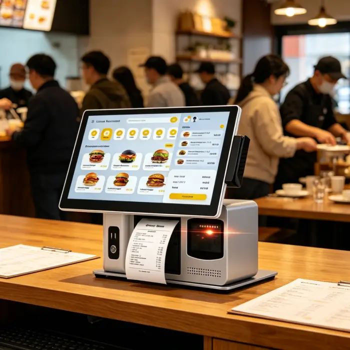 MATSUDA POS OEM ODM Support Custom Color 1366*768 Cash Register15.6inch Android Touch Screen POS System — image 5